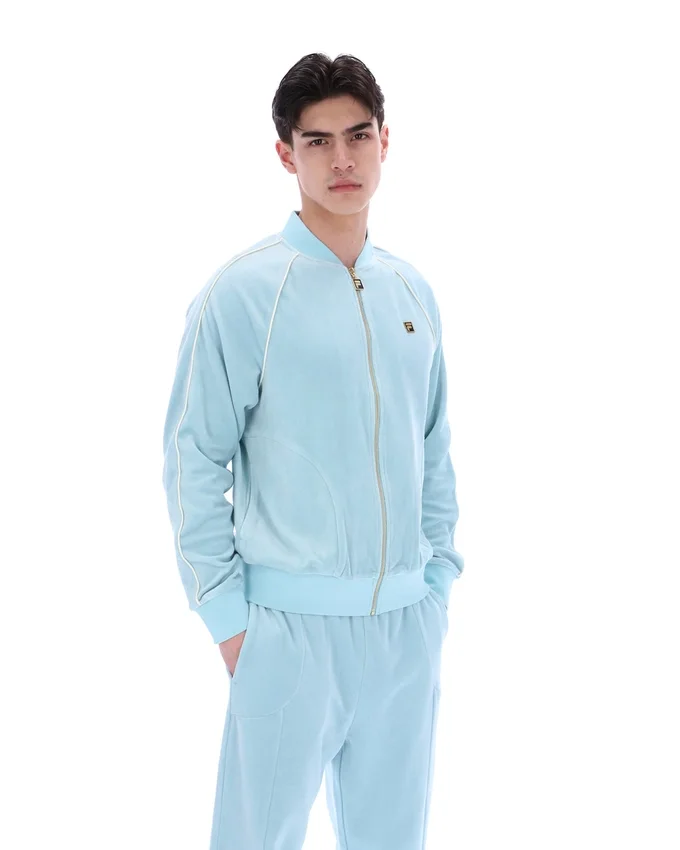 Giacca in velluto Fella blu sterling
