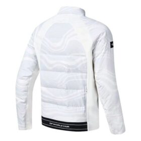 Giacca leggera e calda con logo Golf “White”