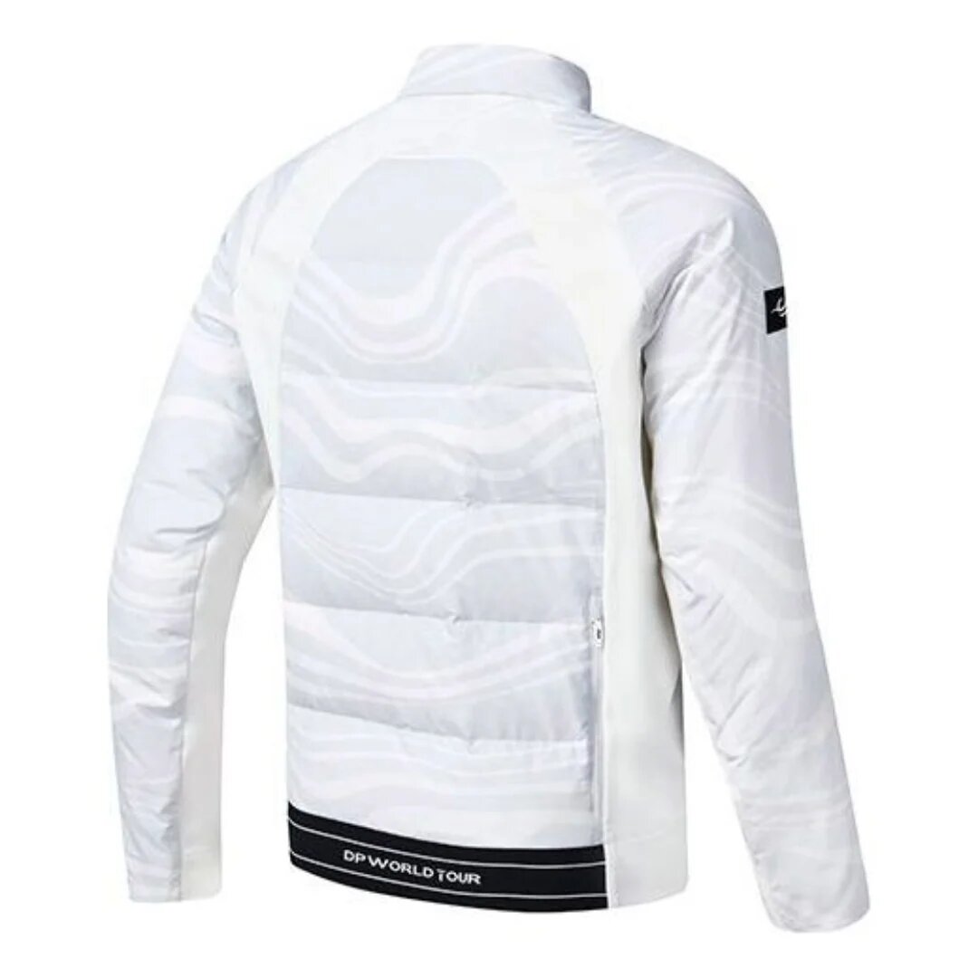 Giacca leggera e calda con logo Golf "White"