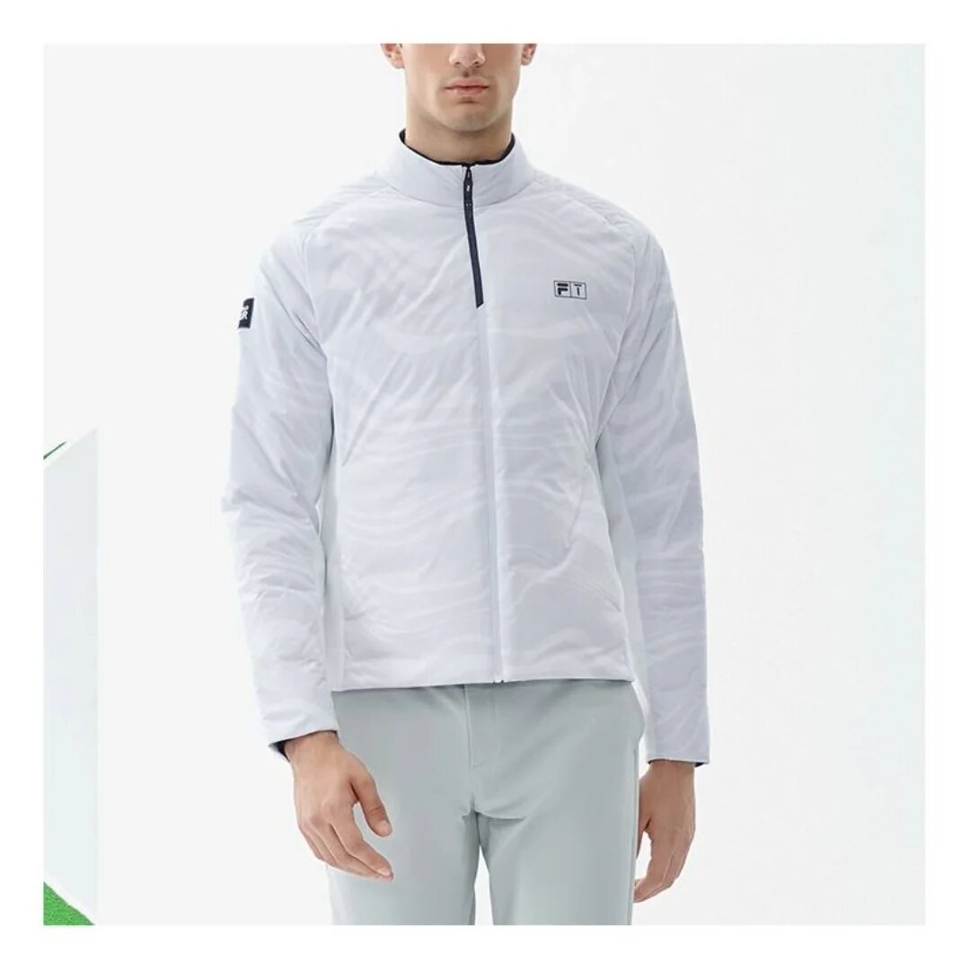 Giacca leggera e calda con logo Golf "White"