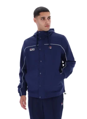 Giacca leggera Fila Gino blu navy