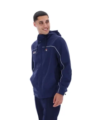 Giacca leggera Fila Gino blu navy