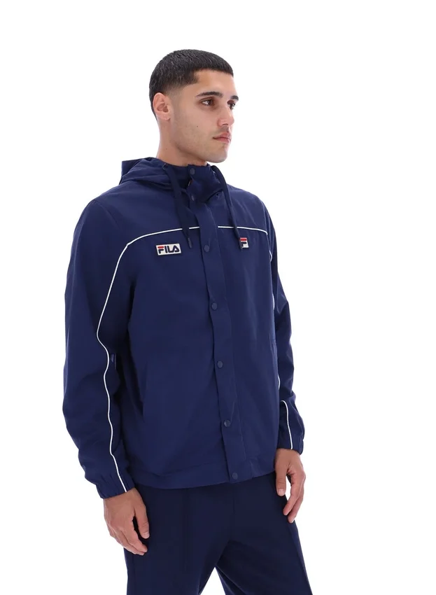 Giacca leggera Fila Gino blu navy