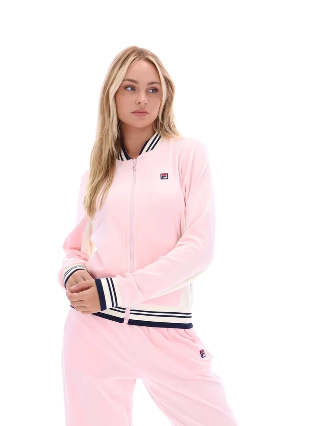 Giacca sportiva da baseball con zip Pinkaboo Jenesis