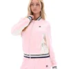 Giacca sportiva da baseball con zip Pinkaboo Jenesis