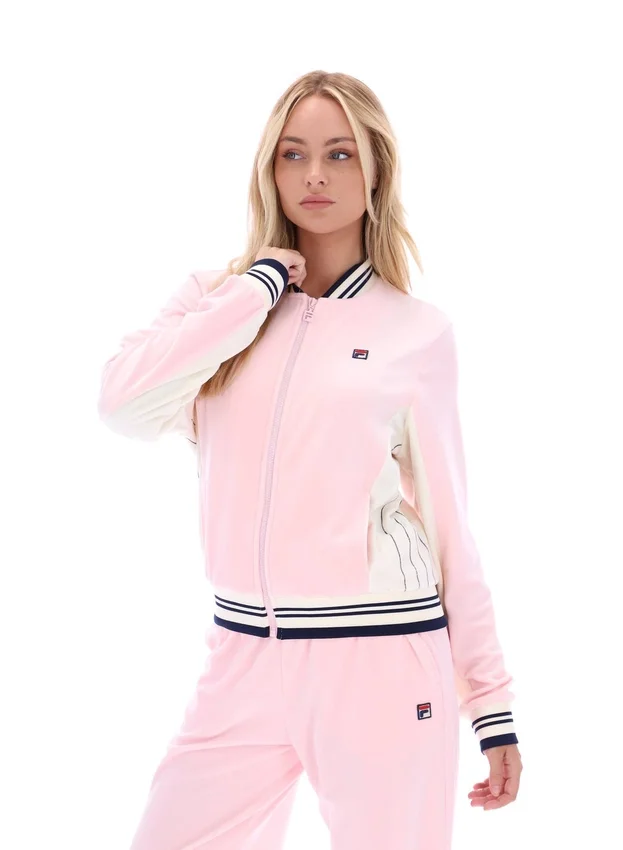 Giacca sportiva da baseball con zip Pinkaboo Jenesis