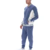 Giacca sportiva da baseball Settanta in stile vintage indaco