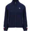 Giacca sportiva da tennis da donna blu navy