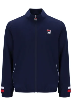 Giacca sportiva da tennis da uomo blu navy