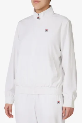 Giacca sportiva da tennis Tennis Advantage bianca
