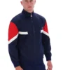 Giacca sportiva Fila blu navy ispirata all’Archivio Albarn