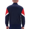 Giacca sportiva Fila blu navy ispirata all’Archivio Albarn
