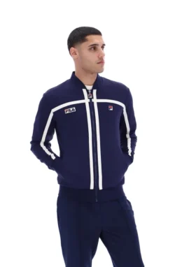 Giacca sportiva Fila Emilio blu navy