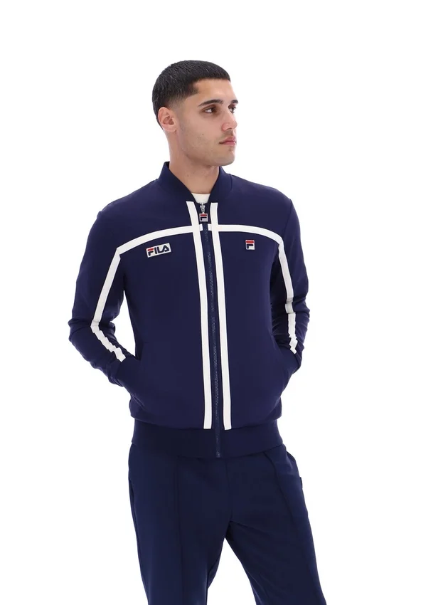 Giacca sportiva Fila Emilio blu navy