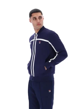 Giacca sportiva Fila Emilio blu navy