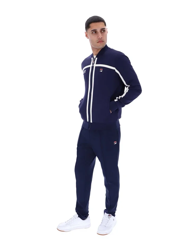 Giacca sportiva Fila Emilio blu navy