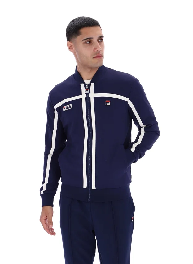 Giacca sportiva Fila Emilio blu navy