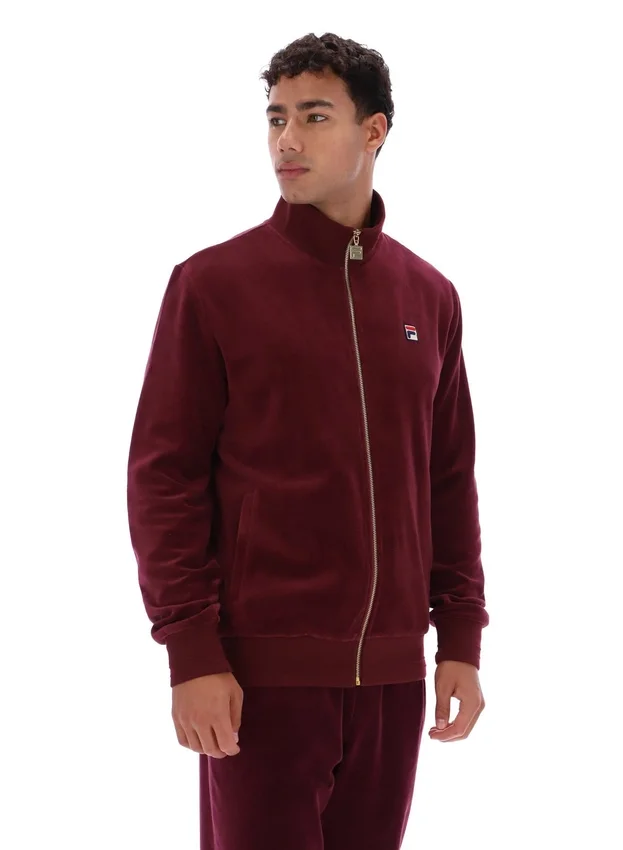 Giacca sportiva in velluto Fig Nero