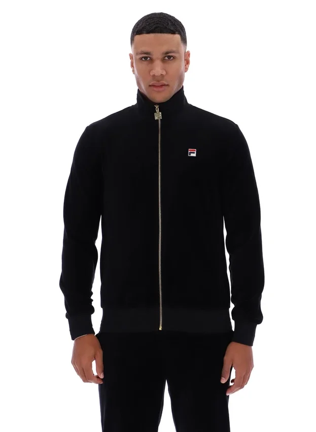 Giacca sportiva in velluto Nero