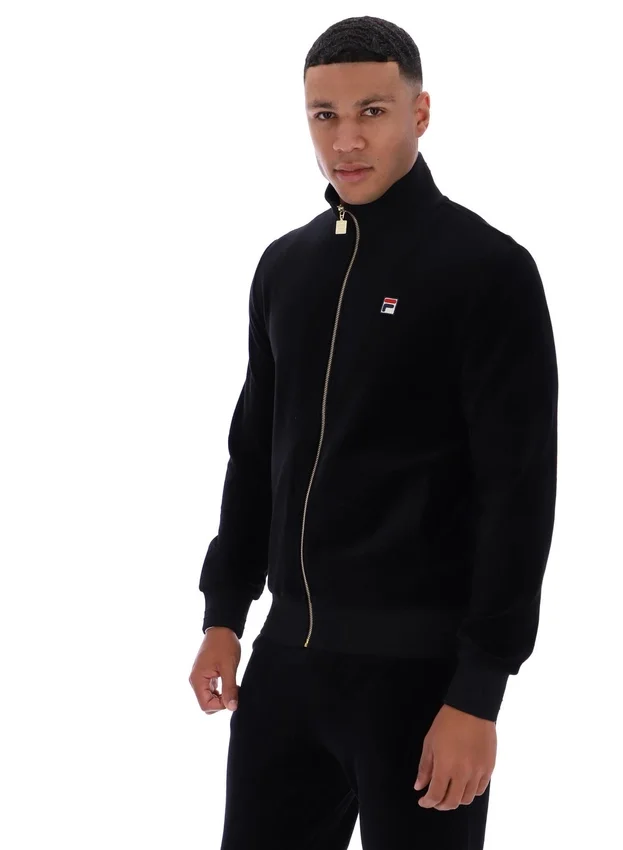 Giacca sportiva in velluto Nero