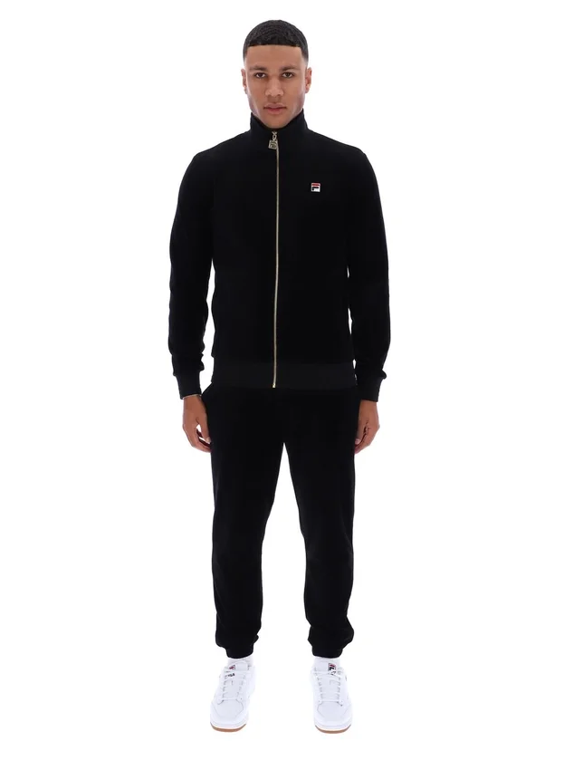 Giacca sportiva in velluto Nero