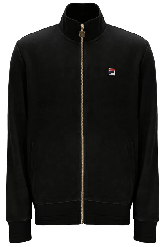 Giacca sportiva in velluto Nero