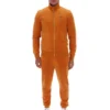 Giacca sportiva in velluto nero Pumpkin Spice