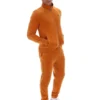 Giacca sportiva in velluto nero Pumpkin Spice