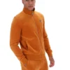 Giacca sportiva in velluto nero Pumpkin Spice
