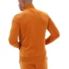 Giacca sportiva in velluto nero Pumpkin Spice