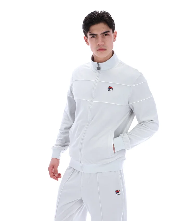 Giacca sportiva in velluto Vittorio blu alba