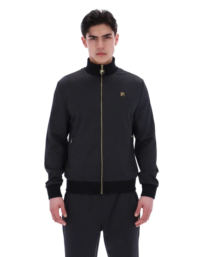 Giacca sportiva Mathers Herringbone nera