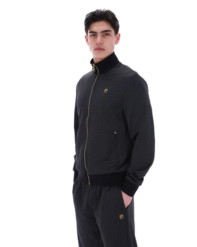 Giacca sportiva Mathers Herringbone nera