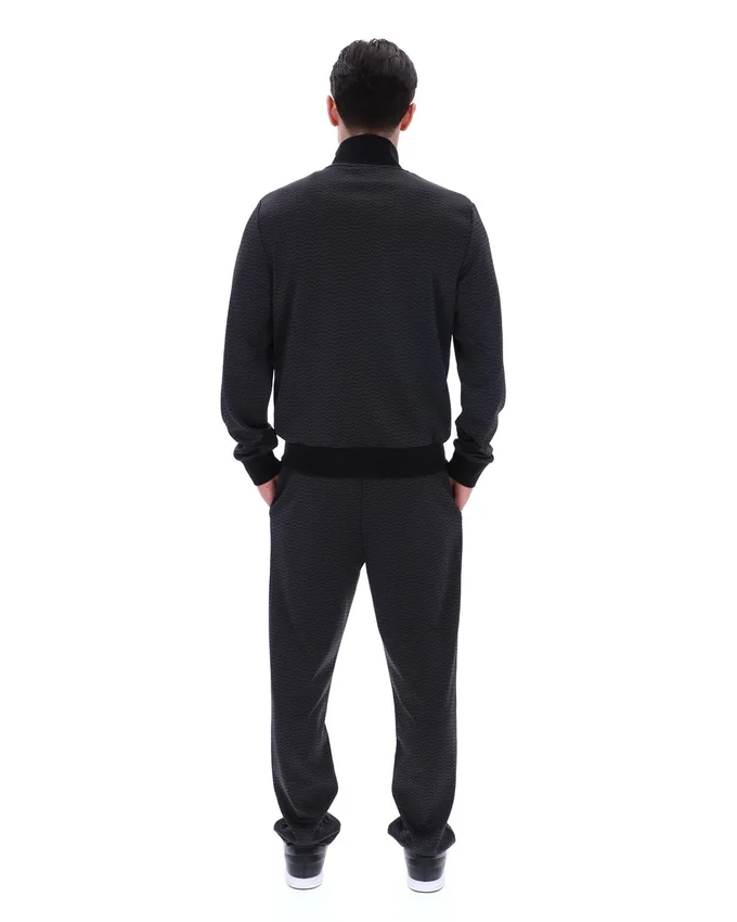 Giacca sportiva Mathers Herringbone nera