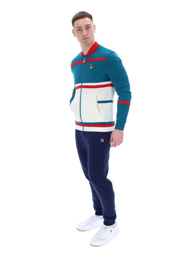 Giacca sportiva Stefan Archive Cut and Sew Deep Lagoon