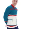 Giacca sportiva Stefan Archive Cut and Sew Deep Lagoon