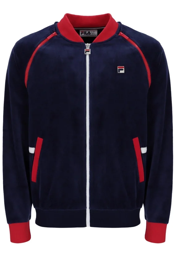 Giacca sportiva versatile Fila Daniele Archive blu navy