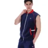 Giacca sportiva versatile Fila Daniele Archive blu navy