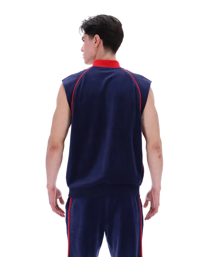 Giacca sportiva versatile Fila Daniele Archive blu navy