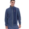 Giacca sportiva Vintage Indigo con stampa a righe Dante