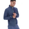 Giacca sportiva Vintage Indigo con stampa a righe Dante
