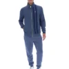 Giacca sportiva Vintage Indigo con stampa a righe Dante