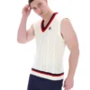 Gilet a maglia intrecciata Gardenia Rufus Archive