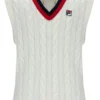 Gilet a maglia intrecciata Gardenia Rufus Archive