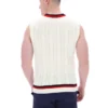 Gilet a maglia intrecciata Gardenia Rufus Archive