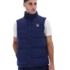 Gilet imbottito Fila Navy Blaze