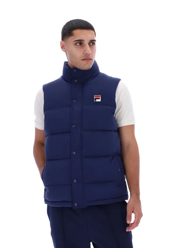 Gilet imbottito Fila Navy Blaze
