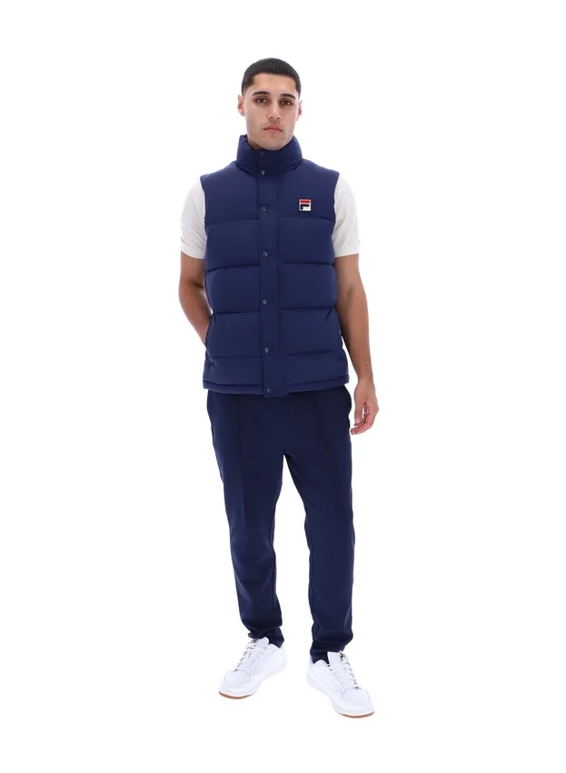 Gilet imbottito Fila Navy Blaze