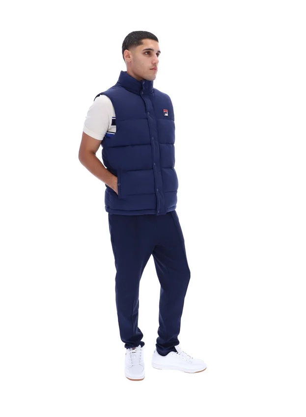 Gilet imbottito Fila Navy Blaze