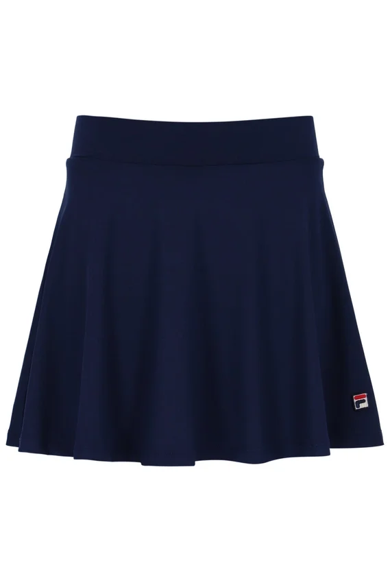 Gonna-pantaloncini da tennis Fila Sancia in stile skater blu navy